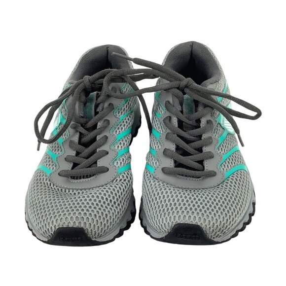 K-Swiss Shoes - K-SWISS Tubes 200 Training Highrise SHOES Women's SZ 7 Neon Teal Black 112